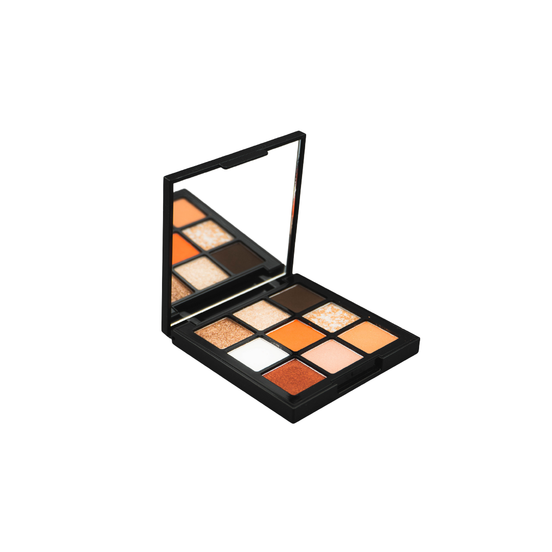 アイシャドウ　9COLORS (オレンジ)