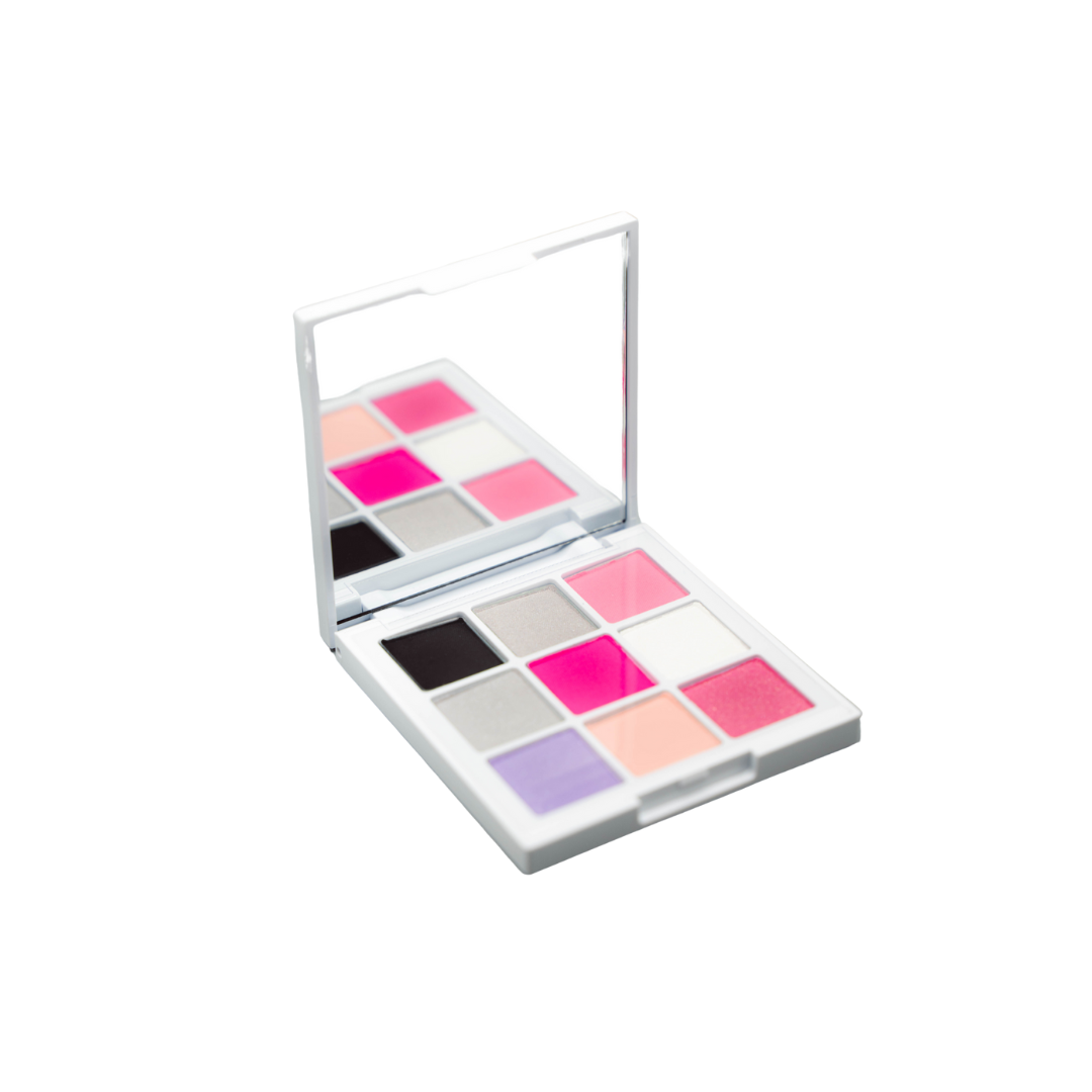 アイシャドウ　9COLORS (ピンク)