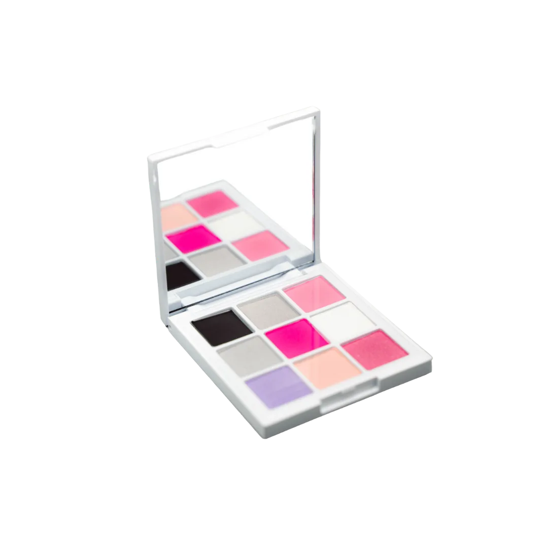 アイシャドウ　9COLORS (ピンク)